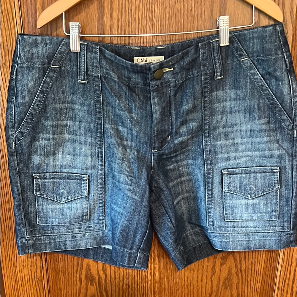 CAbi Jean Shorts